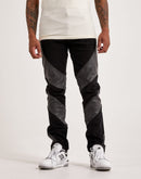 First Row Premium Leather Mix Pants