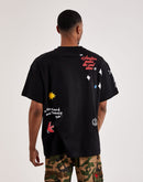 First Row Embroidered Tee