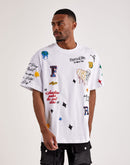 First Row Embroidered Tee