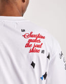 First Row Embroidered Tee