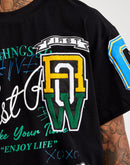 First Row Varsity Graphic Tee