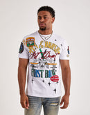 First Row Pen And Brush Tee