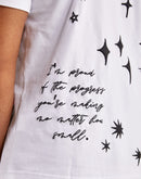 First Row Pen And Brush Tee
