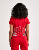 First Row Moto Graphic Tee