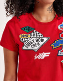 First Row Moto Graphic Tee