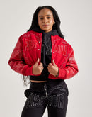 First Row Western Varsity Jacket