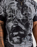 First Row Stone Face Tee