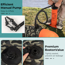 Portable Fishing Boat With 3 Detachable Storage Boxes-Camouflage