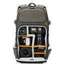 Lowepro Flipside Trek BP 450 AW Backpack (Gray/Dark Green)
