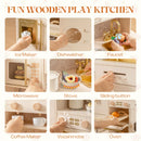 Robud Floral Wooden Play Kitchen