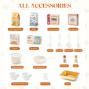 Robud Floral Wooden Play Kitchen