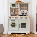 Wooden Kids Play Kitchen Set - Fresh Garden