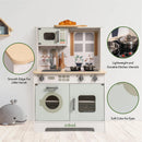 Wooden Kids Play Kitchen Set - Fresh Garden
