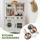 Wooden Kids Play Kitchen Set - Fresh Garden