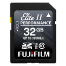 Fujifilm 32GB Elite II Performance UHS-II SDXC Memory Card