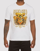 Hustle Gang Golden Child White Tee