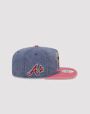 New Era Atlanta Braves Golfer MLB Pigment Dyed Snapback