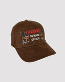 GENERAL RELATIVITY COMPANY LLC Beware of Dog Foam Corduroy Mocha Trucker Snapback