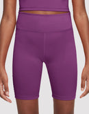 Nike Dri-FIT One Purple Bike Shorts