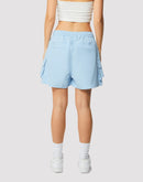 Grindhouse Nylon 3-Inch Blue Cargo Shorts