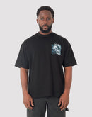 SJP DISTRIBUTION COMPANY Sixth June Flower Square Black Tee