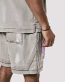Grindhouse Puff Print Shorts