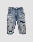Grindhouse Extreme Rip N Repair with Backing Denim Shorts