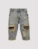 Grindhouse Rip N Repair Denim Shorts