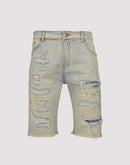 Grindhouse Extreme Rip Denim Shorts