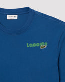 Lacoste Bubble Logo Blue Tee