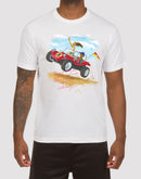 Hustle Gang Air Time White Tee