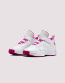 Jordan Max Aura 6 Preschool Girls' "White/Fire Pink"