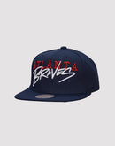 Mitchell & Ness Mitchell and Ness Atlanta Braves Tagged Snapback Hat