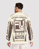 Jordan MVP Printed Longsleeve Archaeo Brown Shirt