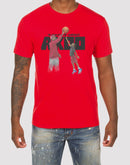 Akoo Hoops Red Tee