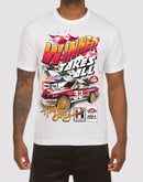 Hustle Gang Fast Whip White Tee