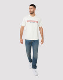 True Religion Multi Graphic White Tee