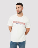 True Religion Multi Graphic White Tee