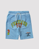 BLUE LABEL APPAREL LLC Born Fly Enzyme Wash Fleece Shorts