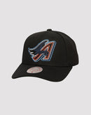 Mitchell & Ness Los Angeles Angels Neon Logo Snapback-Black