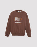 Timberland Box Fit Badge Fleece Crewneck