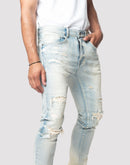 Grindhouse Rip N Tear Slim Fit Jeans