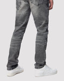 Grindhouse Lightning Effect Slim Fit Eris Jean