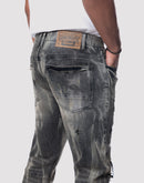 Grindhouse Streaked Slim Fit Jeans