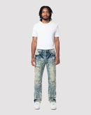 Grindhouse Streak Bleach Slim Fit Distressed Denim Jeans