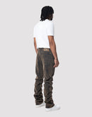 Grindhouse Merino Flocked Rust Jeans