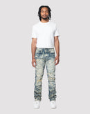Grindhouse Lightning Effect Toasted Denim Jean