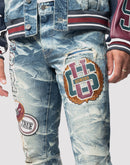Grindhouse Varsity Slim Fit Alley Jeans