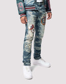 Grindhouse Varsity Slim Fit Alley Jeans