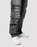 Grindhouse Cargo Straight Fit Tombstone Jeans